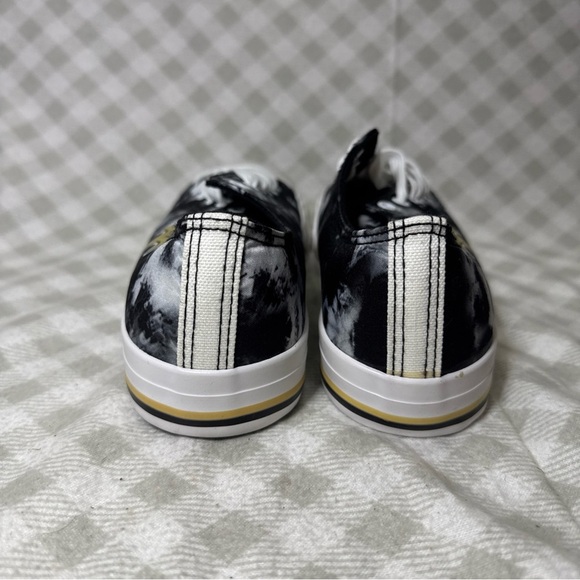 New Saints New Orleans Foco Canvas Black/White Shoes Womens Size 10 - Picture 5 of 9